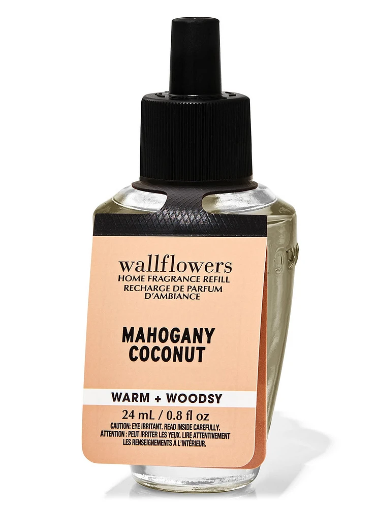 Recharge de fragrance Wallflowers Mahogany Coconut