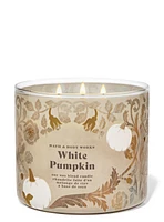 White Pumpkin 3-Wick Candle