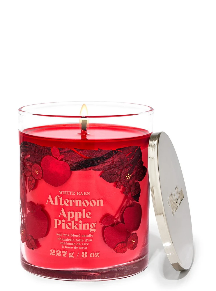 Afternoon Apple Picking Signature Single Wick Candle