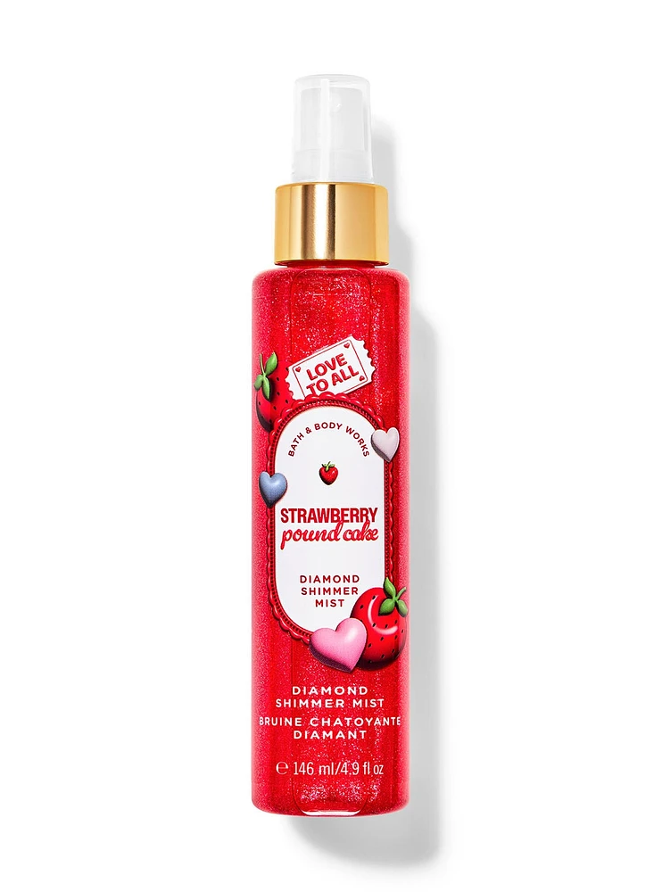 Strawberry Pound Cake Diamond Shimmer Mist