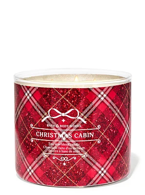 Christmas Cabin 3-Wick Candle