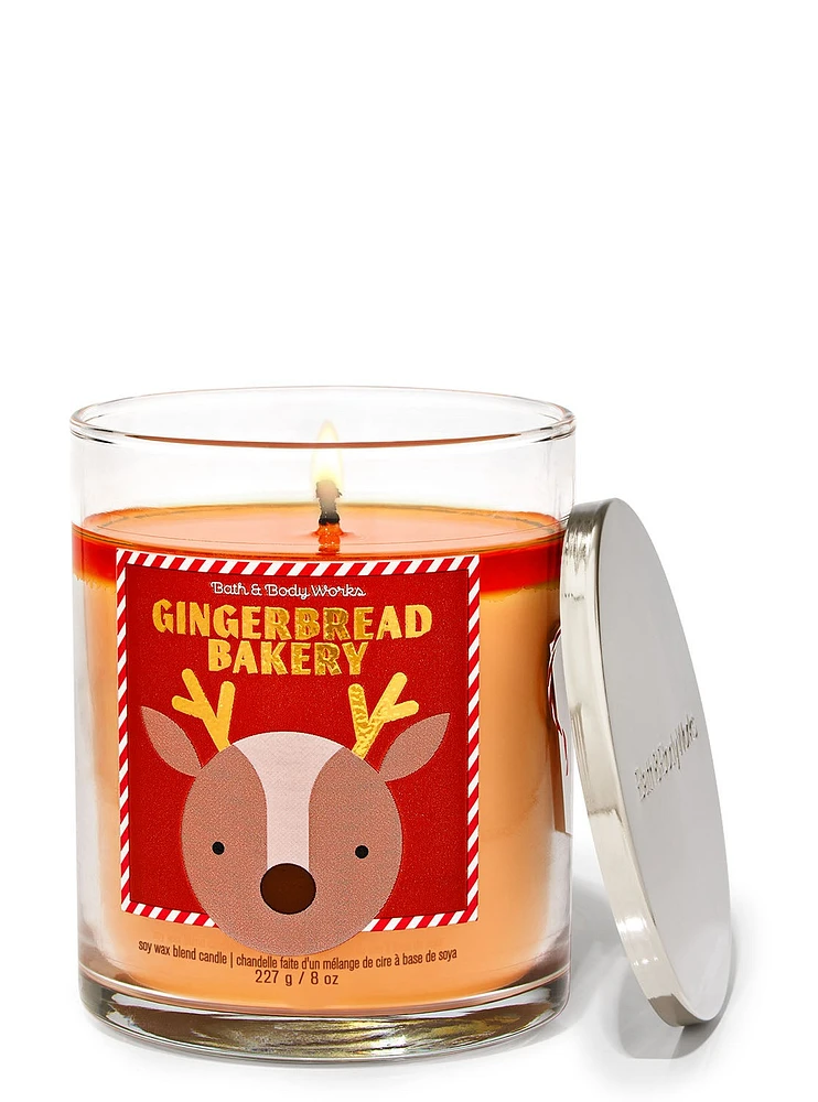 Gingerbread Bakery Single Wick Candle