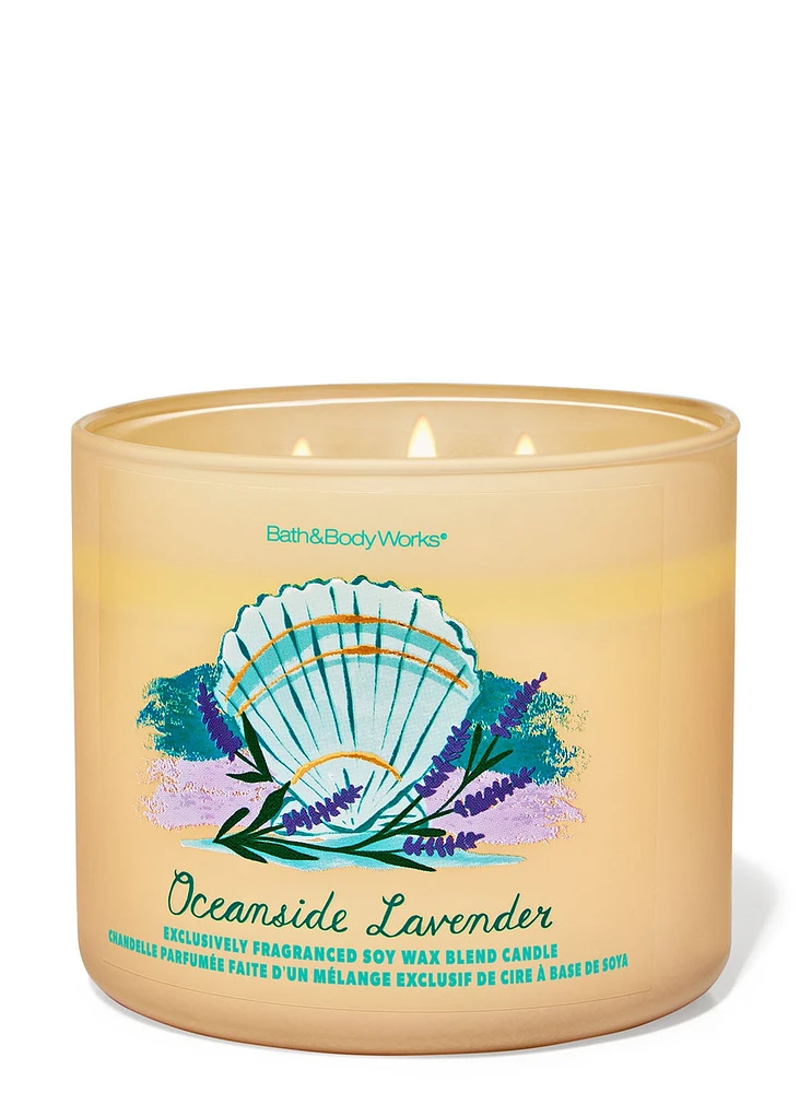 Oceanside Lavender 3-Wick Candle