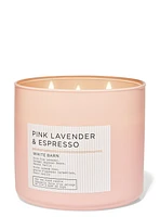 Pink Lavender & Espresso 3-Wick Candle