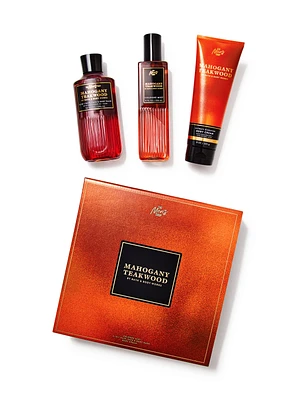 Ensemble-cadeau Mahogany Teakwood