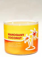 Mahogany Coconut 3-Wick Candle