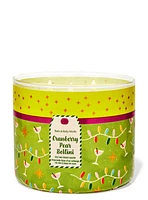 Cranberry Pear Bellini 3-Wick Candle