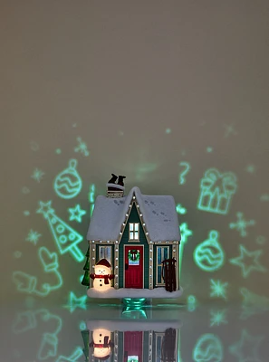 Christmas House Nightlight Projector Wallflowers Fragrance Plug