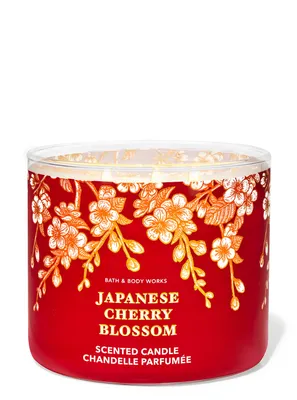 Japanese Cherry Blossom 3-Wick Candle