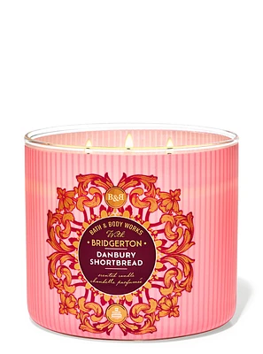 Danbury Shortbread 3-Wick Candle