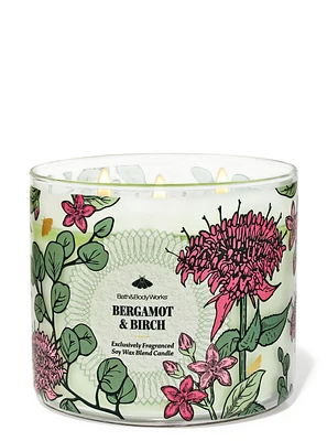 Bergamot & Birch 3-Wick Candle