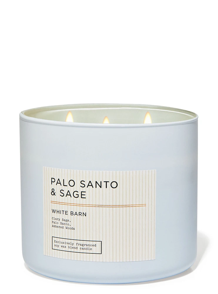 Palo Santo & Sage 3-Wick Candle