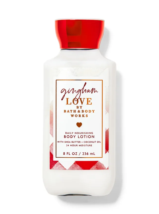 kartoffel forslag voldtage Bath & Body Works Gingham Love Daily Nourishing Body Lotion | Bridge Street  Town Centre