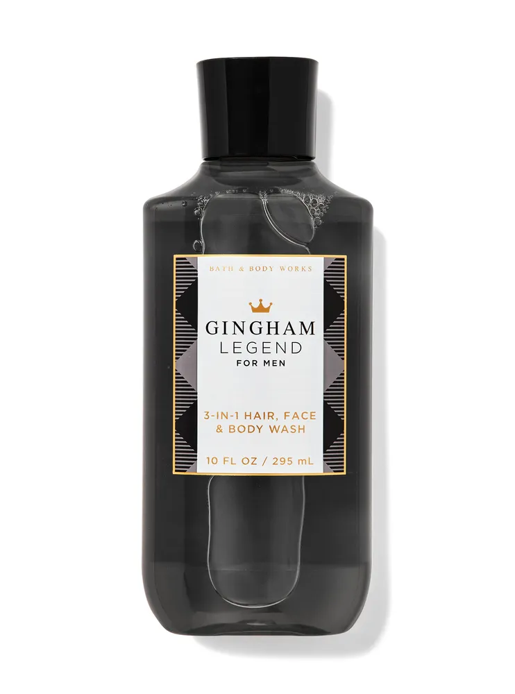 Gingham Legend 3-in-1 Hair, Face & Body Wash