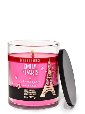 Champagne In Paris Single Wick Candle