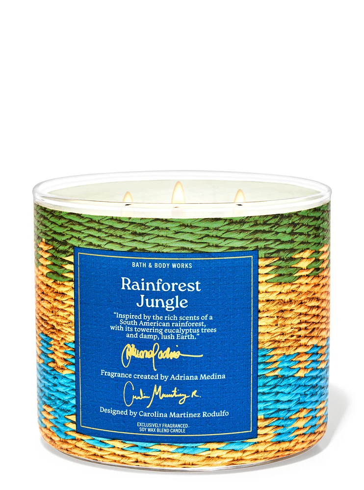 Rainforest Jungle 3-Wick Candle