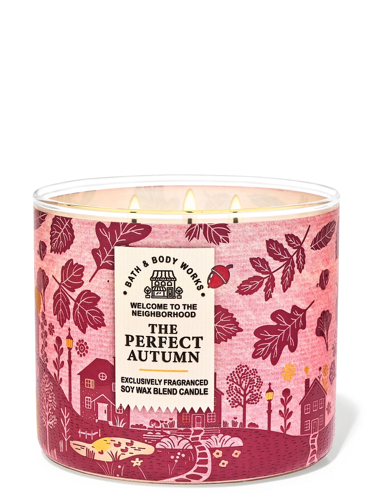 The Perfect Autumn 3-Wick Candle
