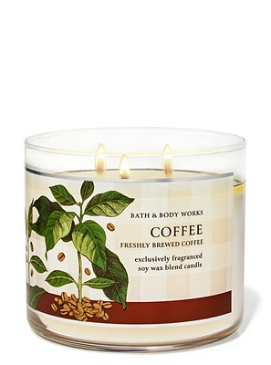 Freshly Brewed Coffee 3-Wick Candle