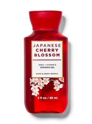 Japanese Cherry Blossom Travel Size Shower Gel