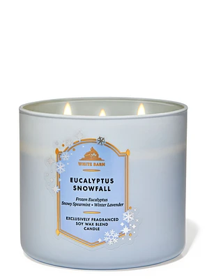 Eucalyptus Snowfall 3-Wick Candle