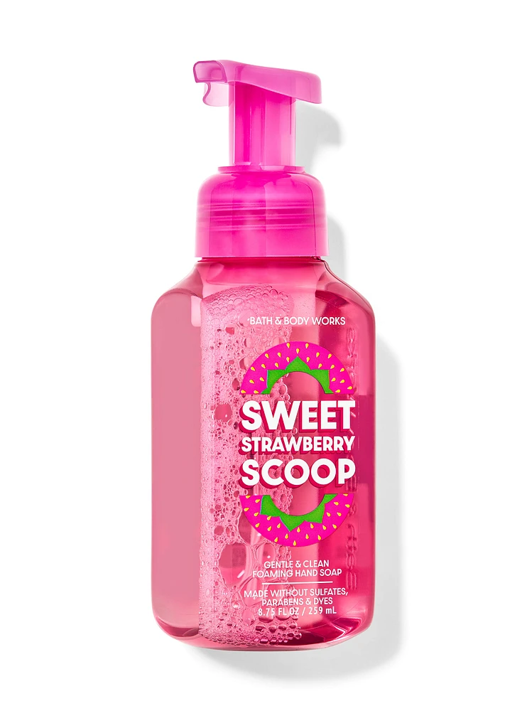 Sweet Strawberry Scoop Gentle & Clean Foaming Hand Soap