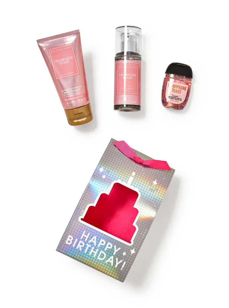 Bath and Body Works Champagne Toast Travel Set in 2023
