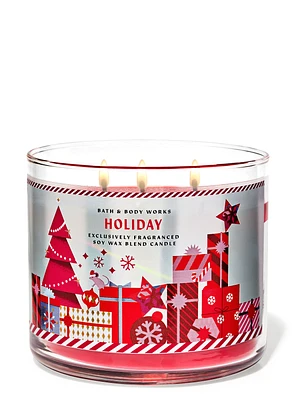 Holiday 3-Wick Candle