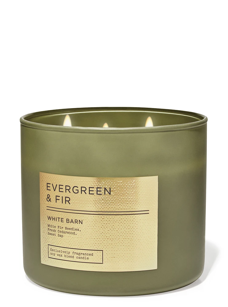 Evergreen & Fir 3-Wick Candle