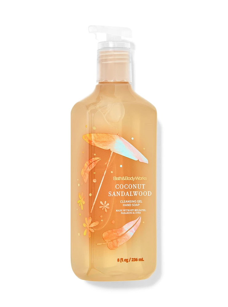 Coconut Sandalwood Cleansing Gel Hand Soap