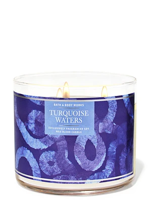 Turquoise Waters 3-Wick Candle