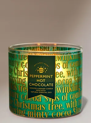 Peppermint Hot Chocolate 3-Wick Candle