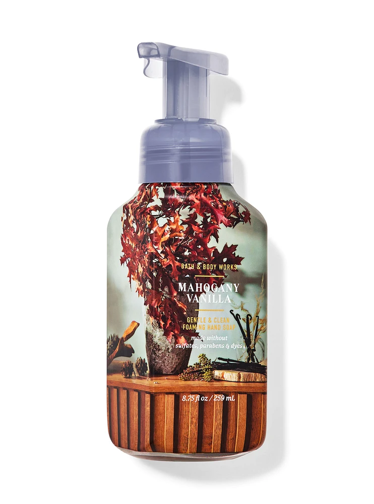 Mahogany Vanilla Gentle & Clean Foaming Hand Soap