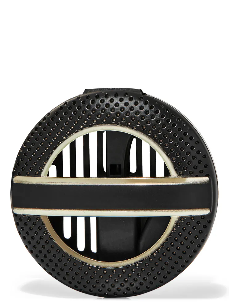 Black Textured Car Fragrance Holder