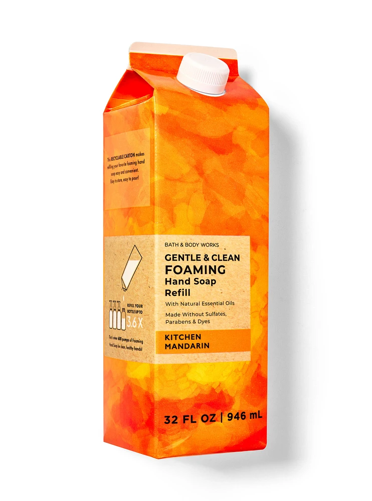 Kitchen Mandarin Gentle & Clean Foaming Refill