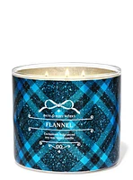 Flannel 3-Wick Candle