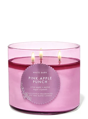 Pink Apple Punch 3-Wick Candle