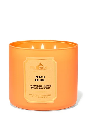 Peach Bellini 3-Wick Candle