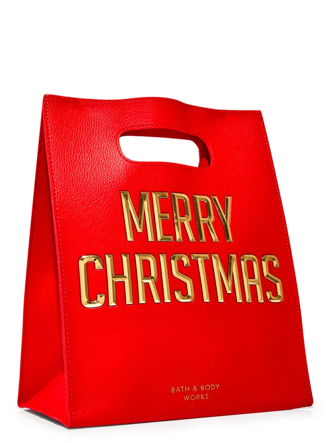 Bath & Body Works Merry Christmas Gift Bag