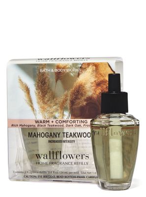 Mahogany Teakwood Increased Intensity Wallflowers Refills 2-Pack