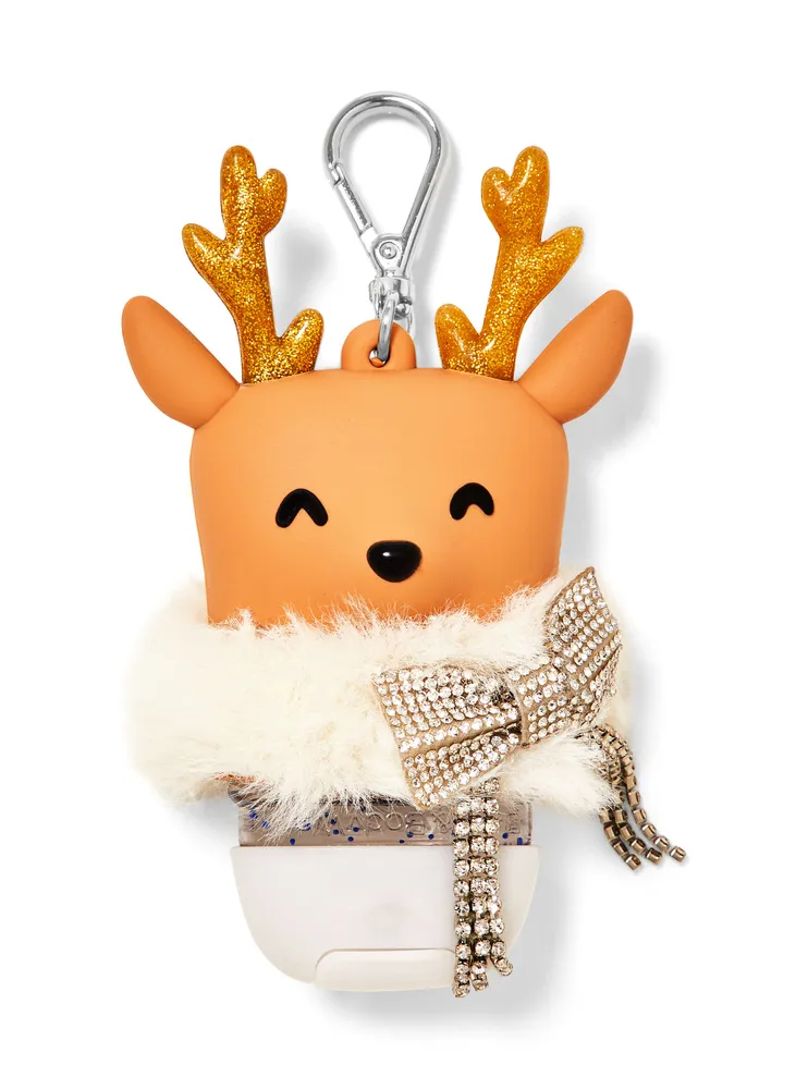 Cozy Bling Reindeer Pocketbac Holder
