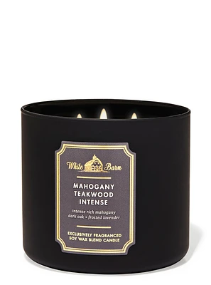 Mahogany Teakwood Intense 3-Wick Candle