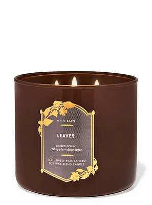 Leaves 3-Wick Candle