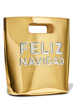 Feliz Navidad Reusable Gift Bag