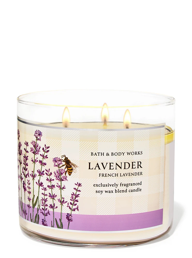 French Lavender 3-Wick Candle