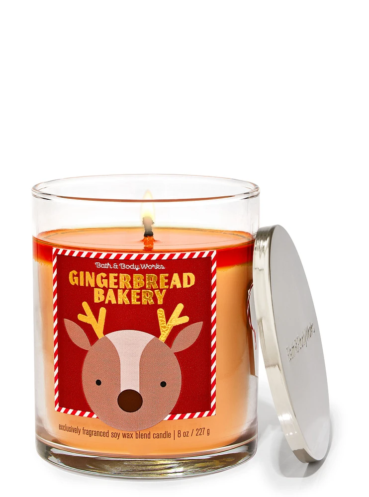 Gingerbread Bakery Single Wick Candle