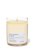 Palo Santo & Sage Single Wick Candle