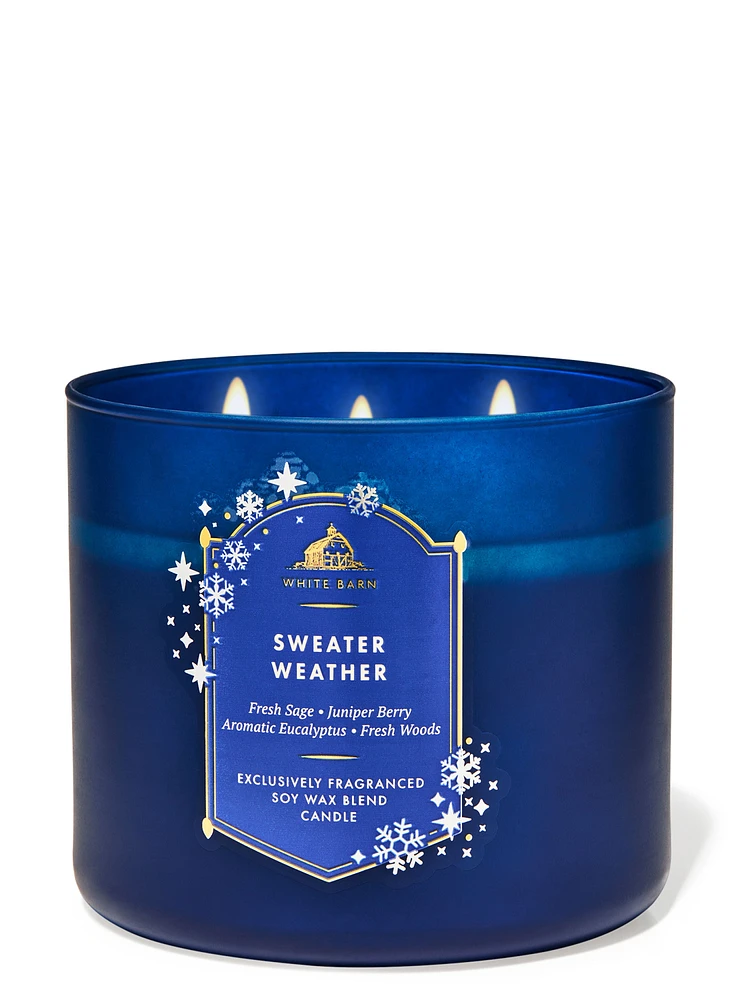 Sweater Weather 3-Wick Candle