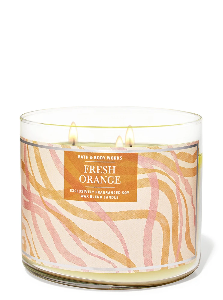 Fresh Orange 3-Wick Candle