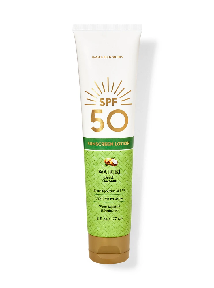 Waikiki Beach Coconut SPF 50 Lotion