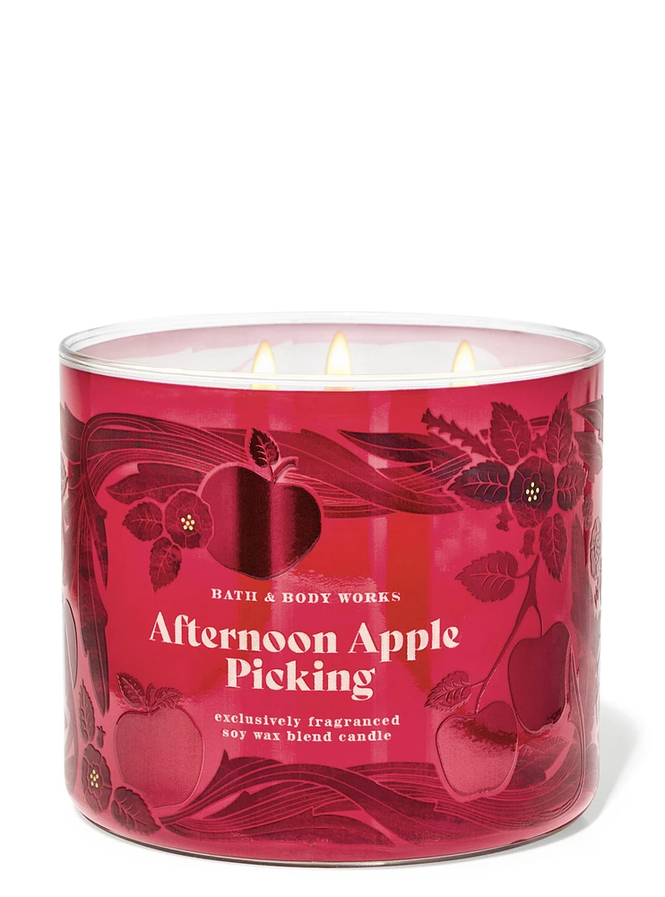 Afternoon Apple Picking 3-Wick Candle